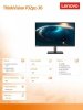 Lenovo Monitor komputerowy 31.5 cala ThinkVision P32pz-30 63E5GAT2EU